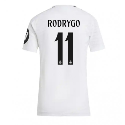 Fotbalové Dres Real Madrid Rodrygo Goes #11 Dámské Domácí 2024-25 Krátký Rukáv